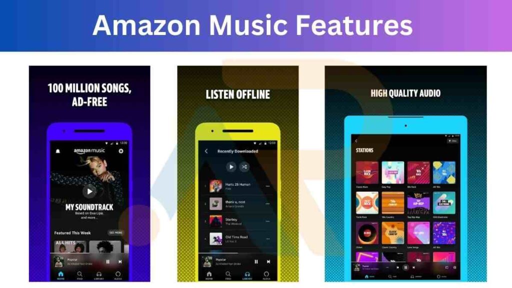Image of Amazon Music Features