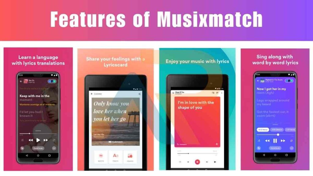 Image of Musixmatch Features