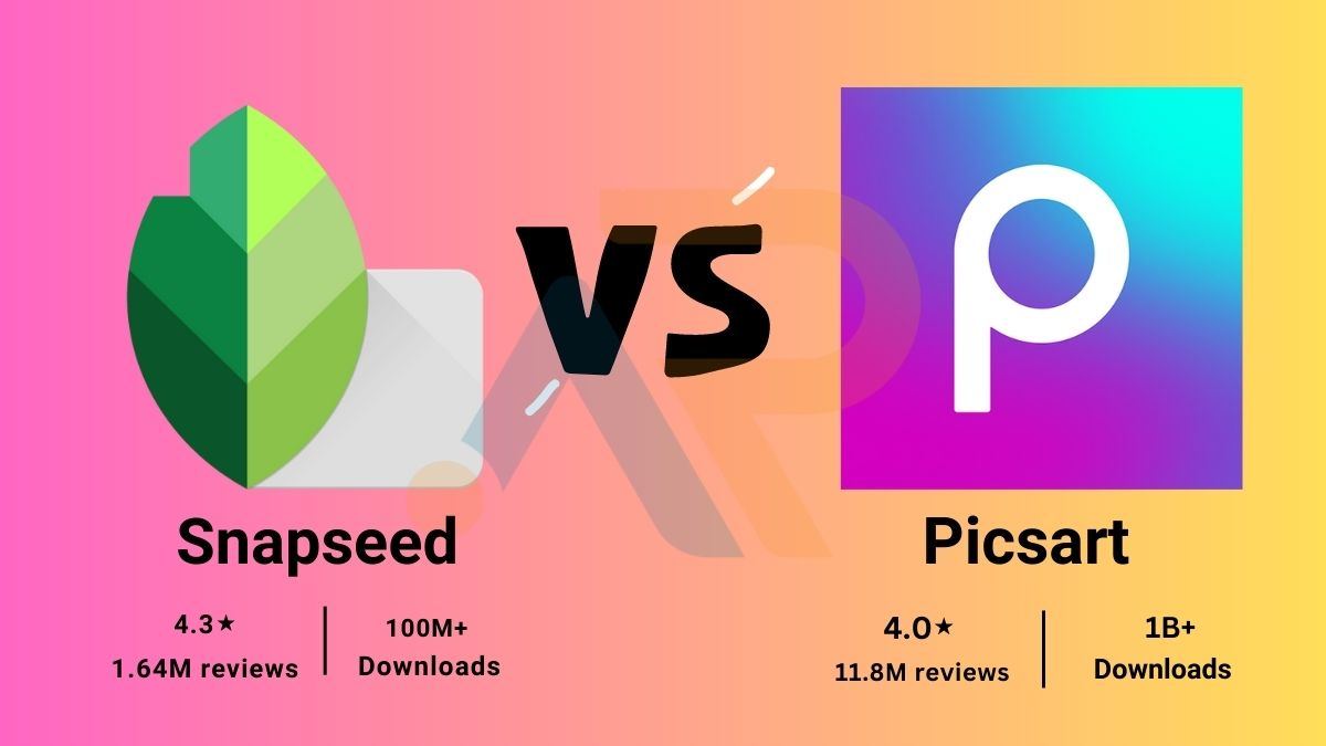 Featured Image of Snapseed vs Picsart