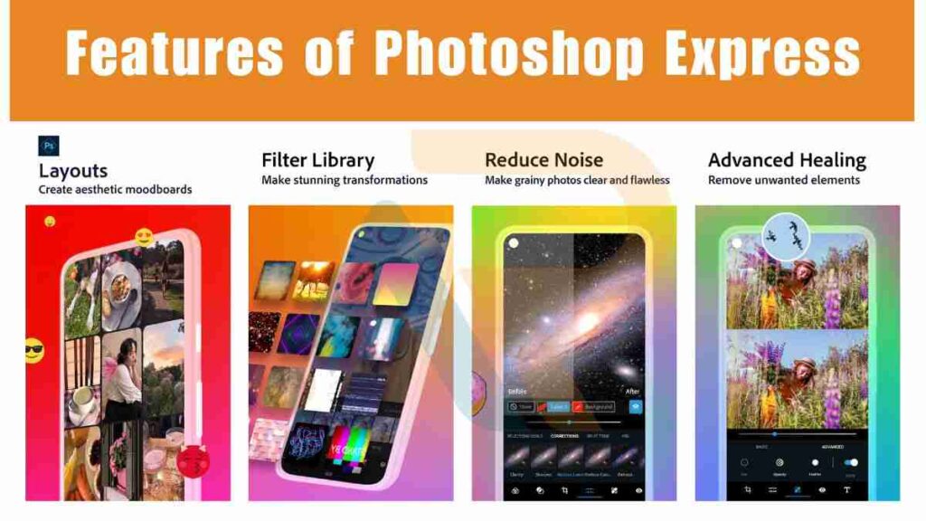 Features of Photoshop Express