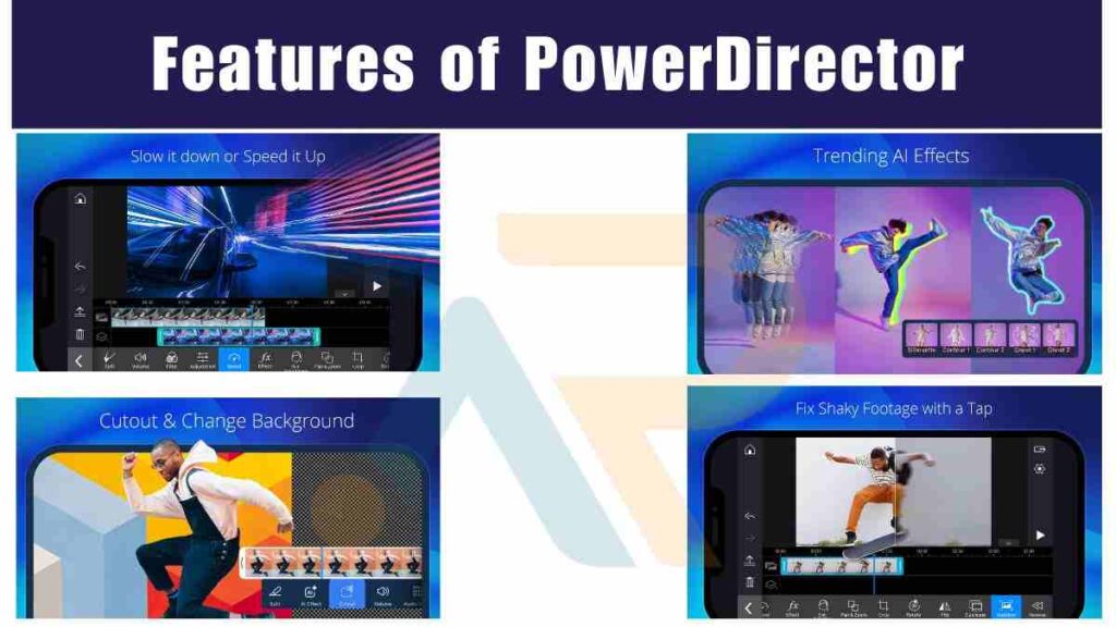 Image of PowerDirector features