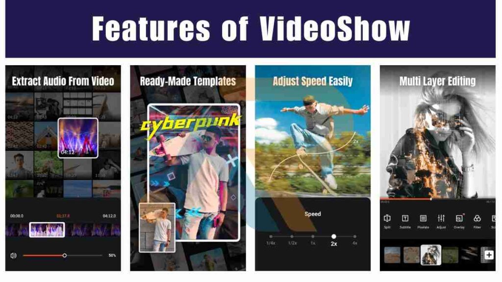 Features of VideoShow image