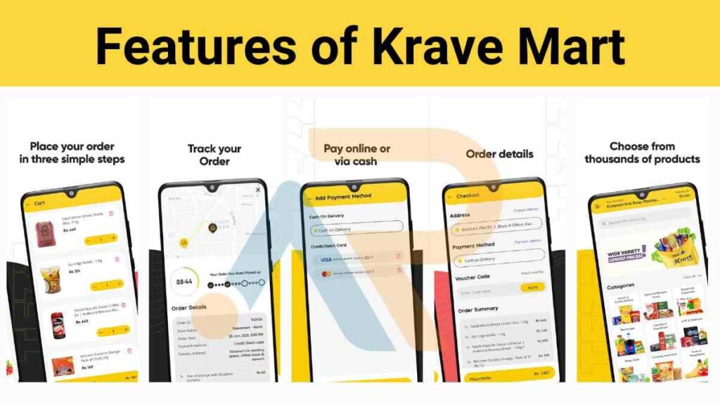 Krave Mart Features