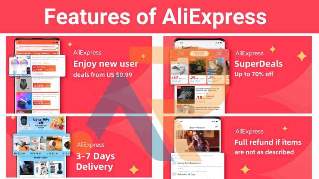 Aliexpress features