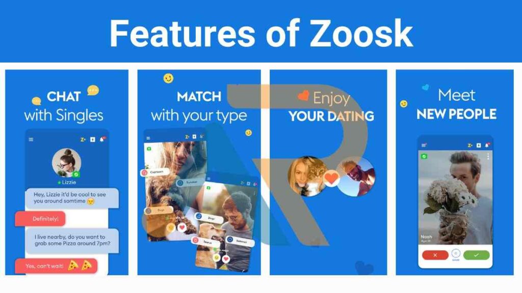 Features of zoosk