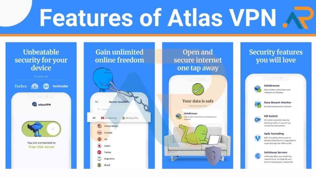 Features of Atlas VPN
